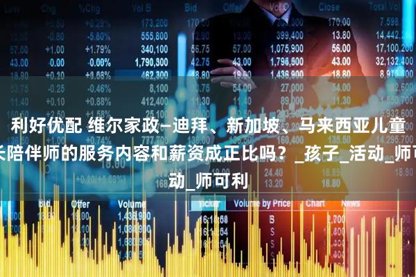 利好优配 维尔家政—迪拜、新加坡、马来西亚儿童成长陪伴师的服务内容和薪资成正比吗?_孩子_活动_师可利