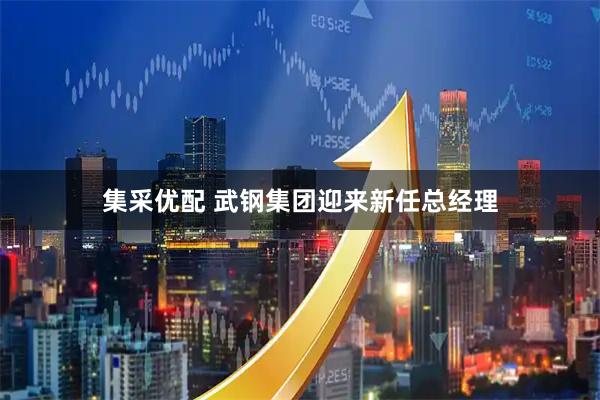 集采优配 武钢集团迎来新任总经理